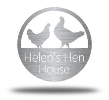 Personalized H en House/Chicken Coop Sign