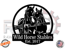 Custom Personalized Horse Sign