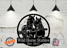 Custom Personalized Horse Sign