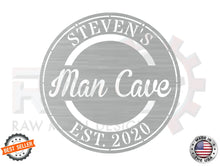 Personalized Man Cave Sign