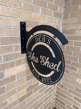 Personalized She Shed Sign with Hanging Bracket