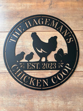 Personalized Chicken Coop Sign