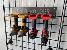 Drill Holder - Drill Organizer - Holds 4 Drills!