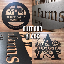 Backyard Oasis Custom Sign