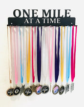 One Mile At A Time 12 Hook Medal Holder