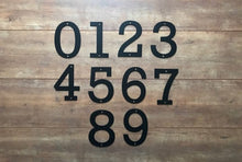4" Metal House Number