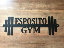 Custom Gym Sign