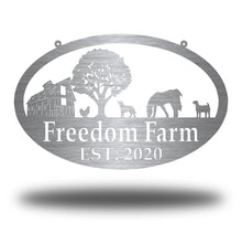 Barn/Full Tree/Horse/Chicken/Dog/Goat Custom Farm Sign