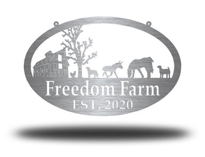Barn/Donkey/Horse/Chicken/Dog/Goat Custom Farm Sign